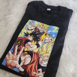 Dragon Ball Z Characters T-shirt Tee Shirt Unisex M Black‎ NWOT